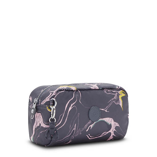 Kipling Gleam Printed Pouch Çanta Gümüş | TR 1075GS